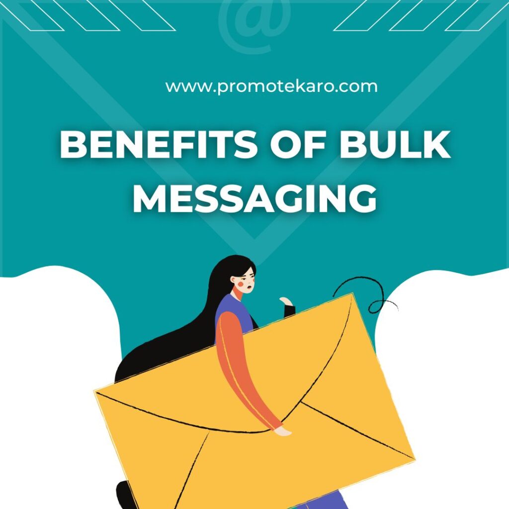 Bulk message service in digital marketing