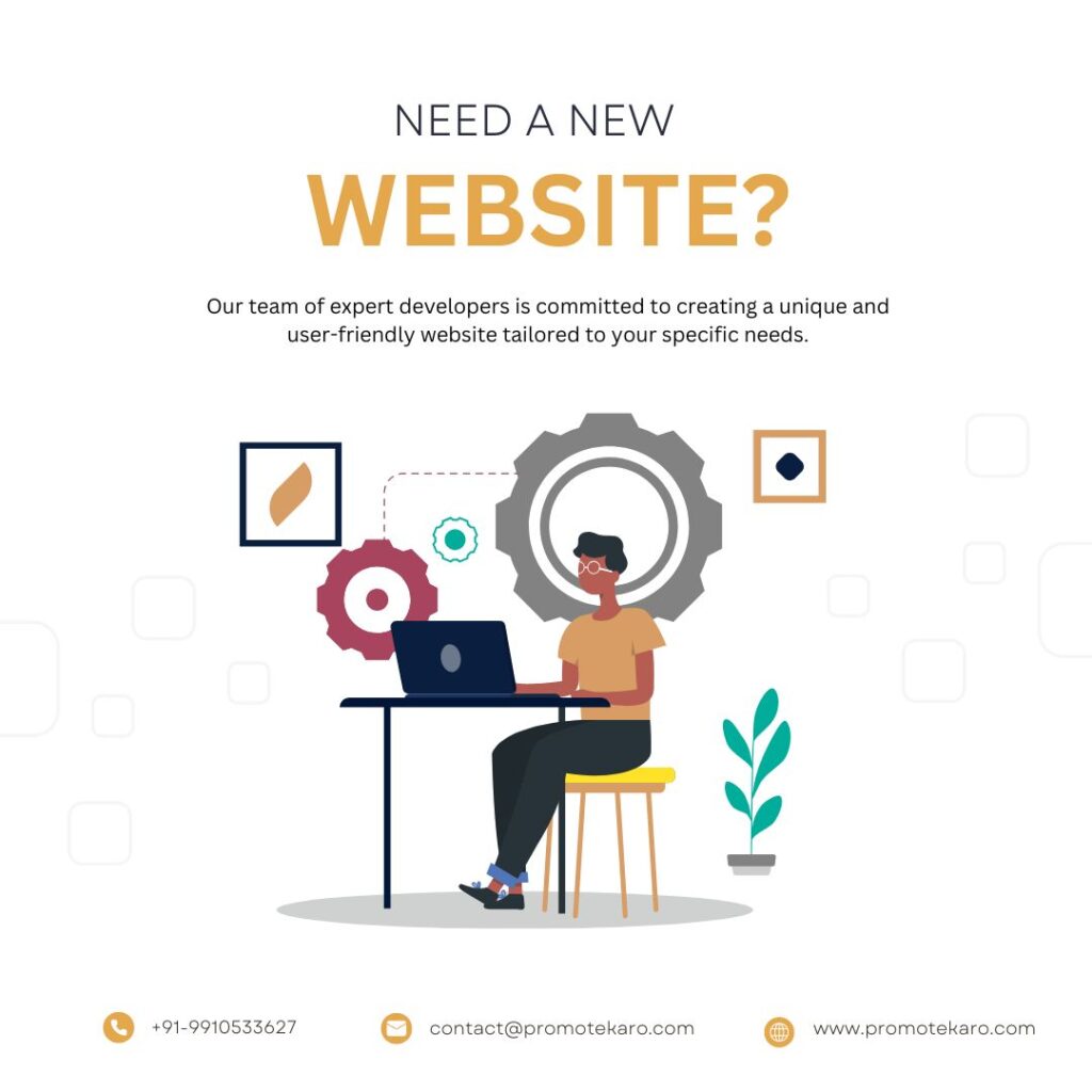 Website development in digital marketing